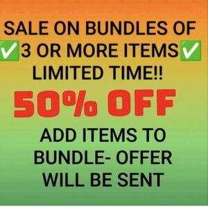 50% Off Bundle Offer